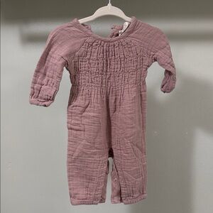 Kids Mauve Jumpsuit
